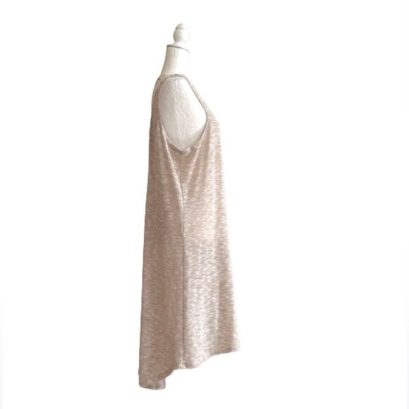 Simply Lara Duster Kimono Lace Detail Open Front Sleeveless Neutral Beige XL NEW - Picture 8 of 12